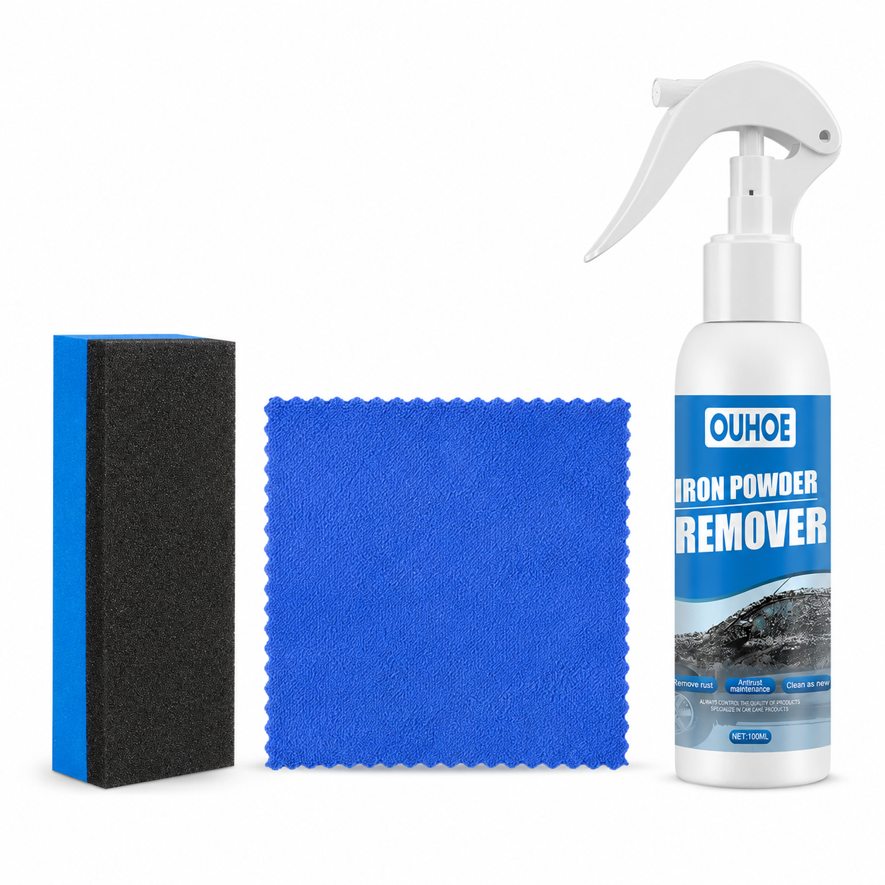 Iron & Rust Remover Spray — Deep Clean & Paint Decontamination