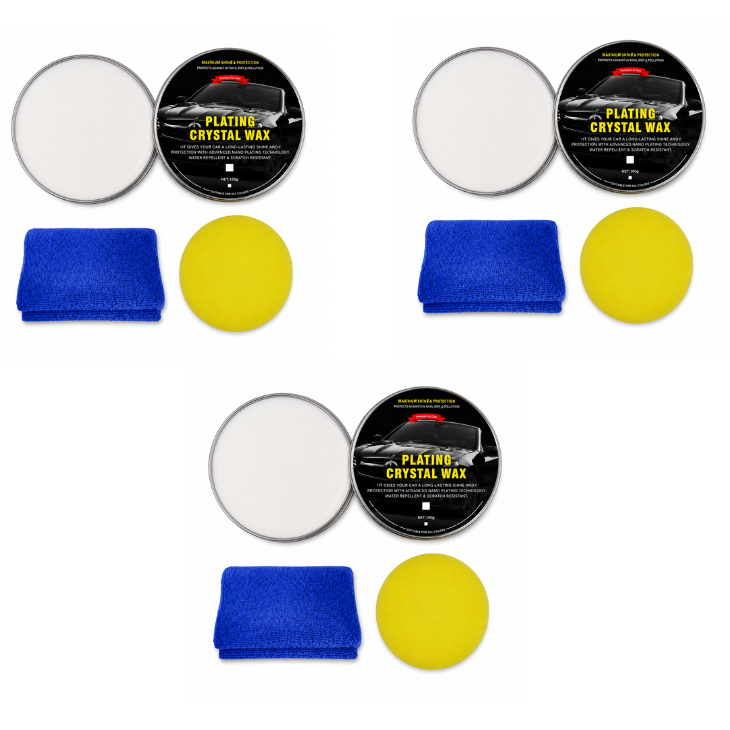 Crystal Diamond Car Wax — Mirror Shine Coating & Paint Protection